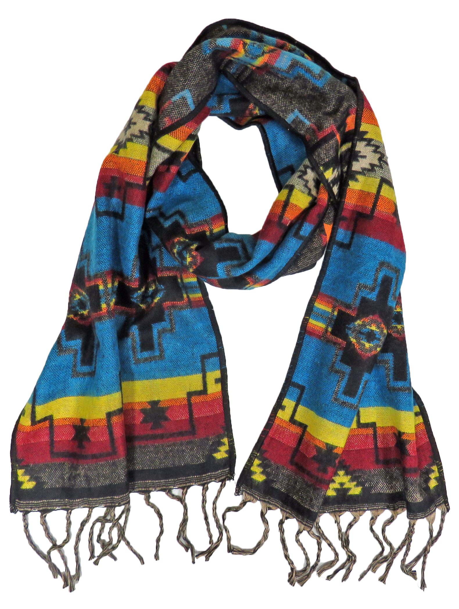 Southwest-Style Scarves 1A