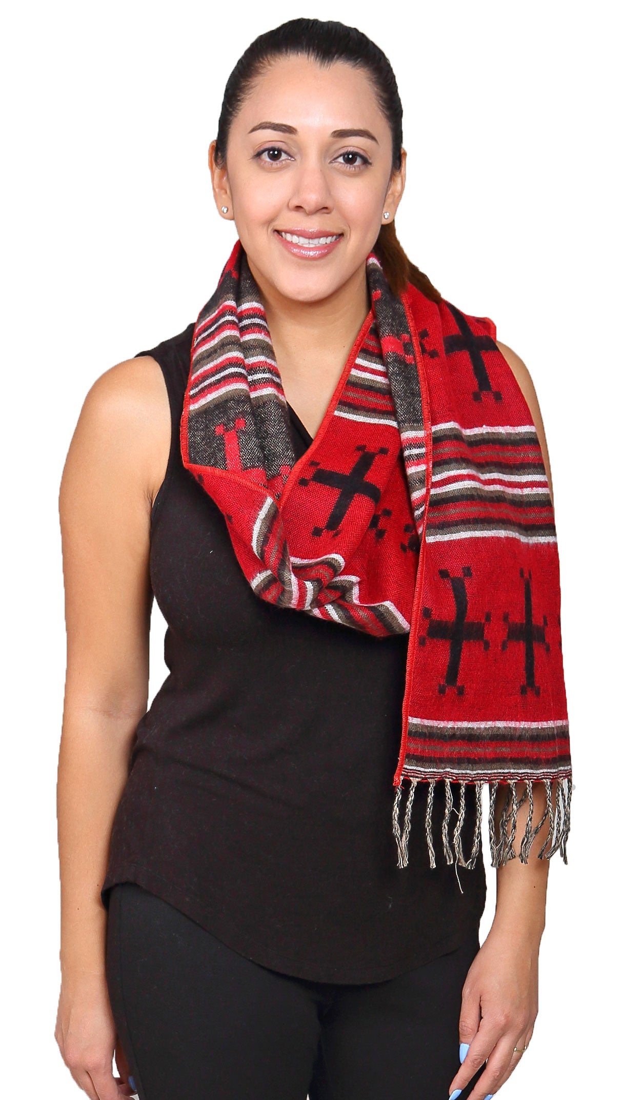 Southwest-Style Scarves 9A