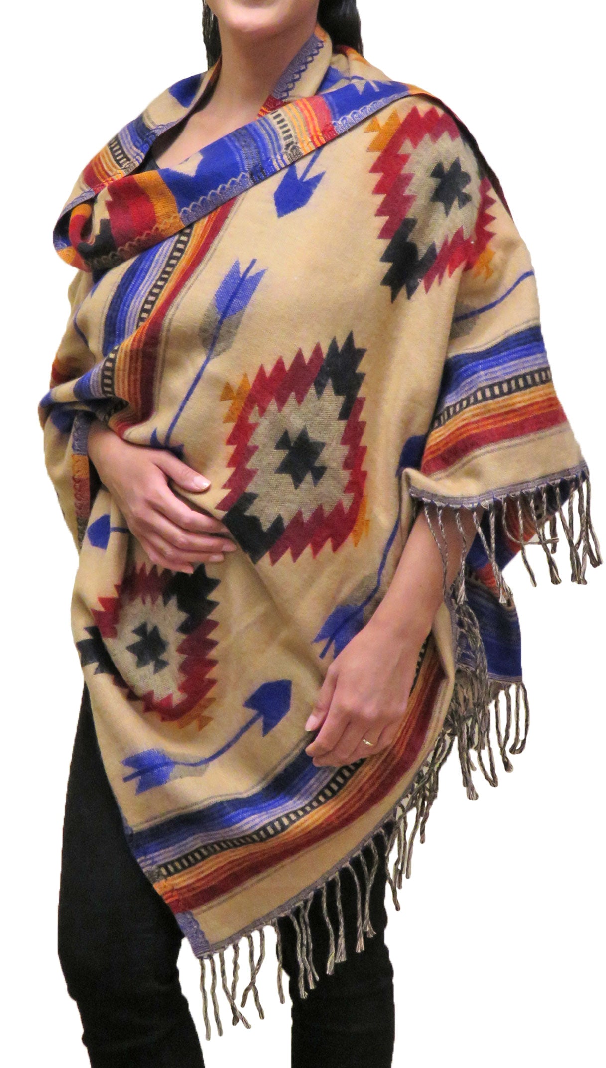 Southwest Style Shawl F1