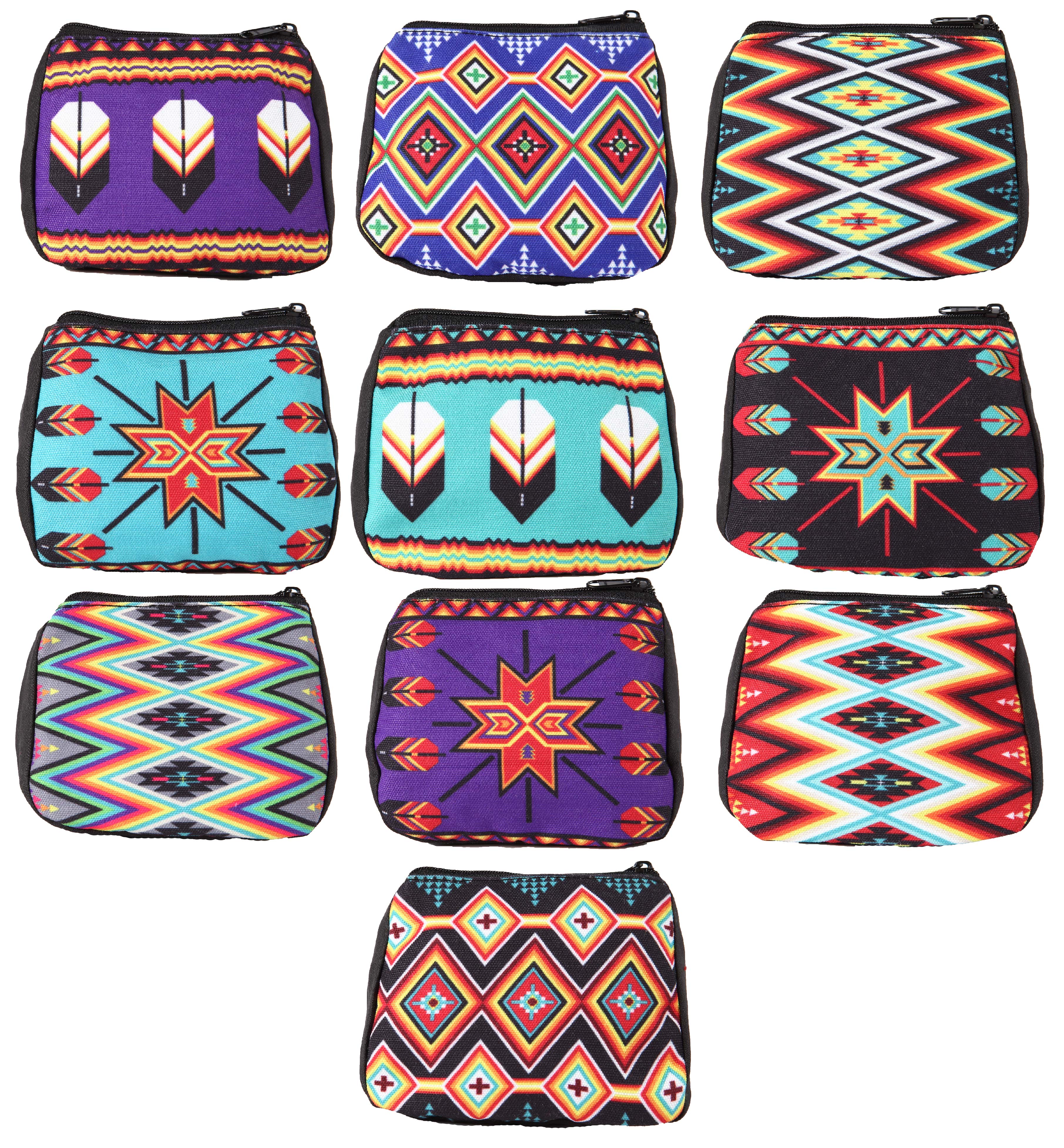 Pow Wow Style Coin BAGS- 10 Pack