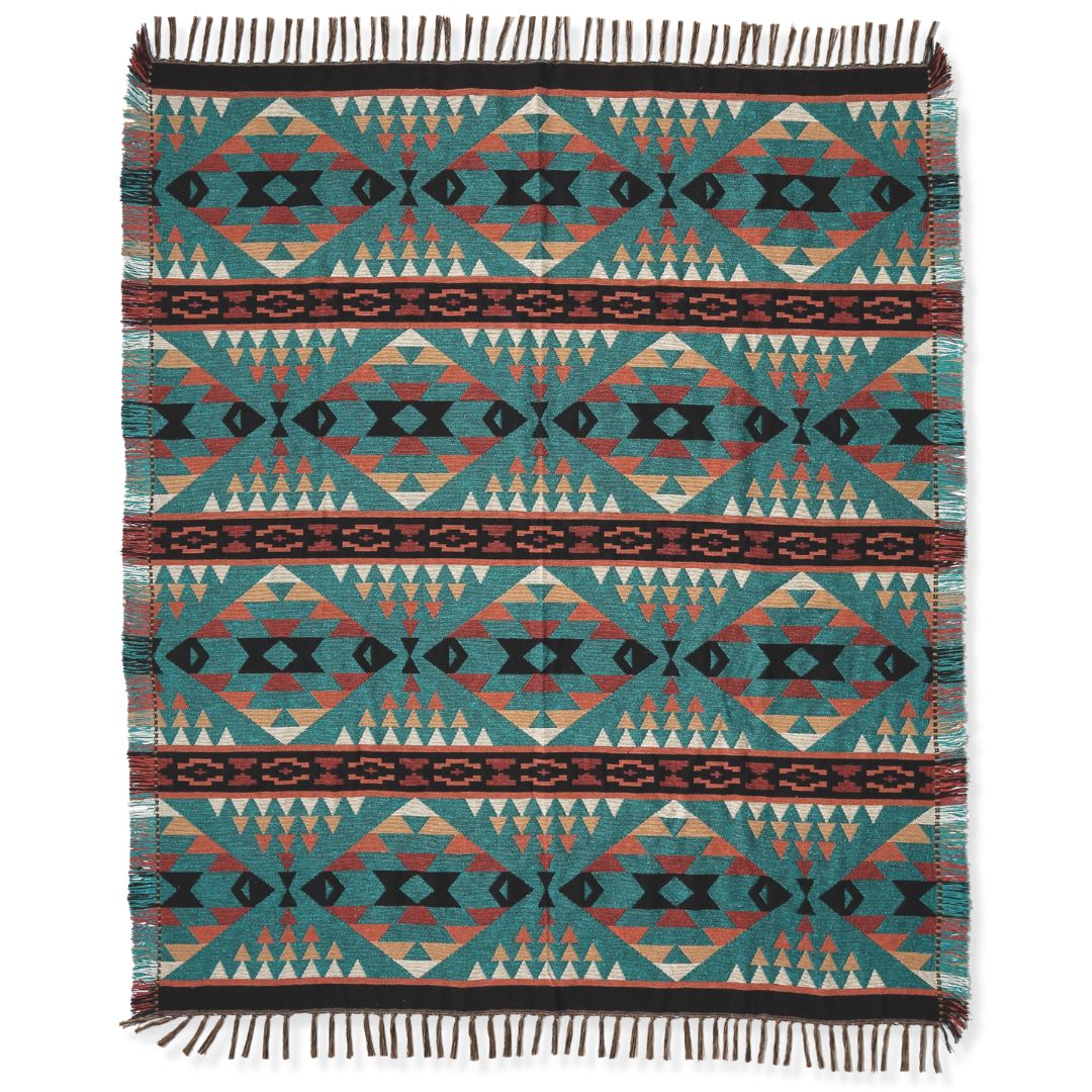 Cotton Accent Throw #11B