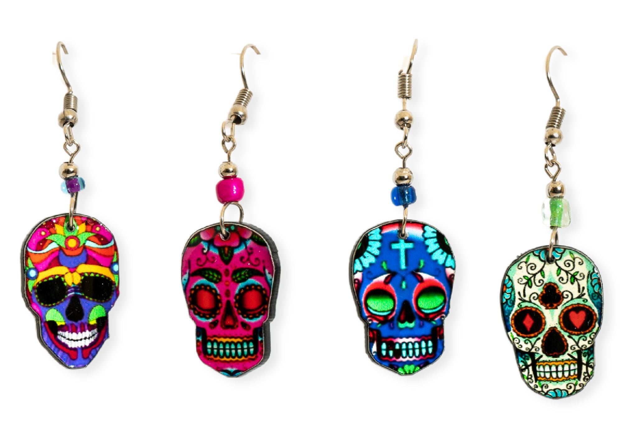 Handcrafted SKULL Earrings