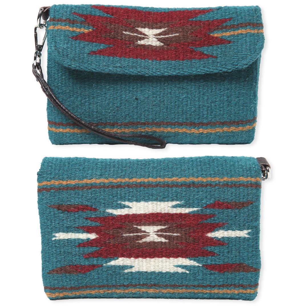 Wool Wristlet PURSE - H