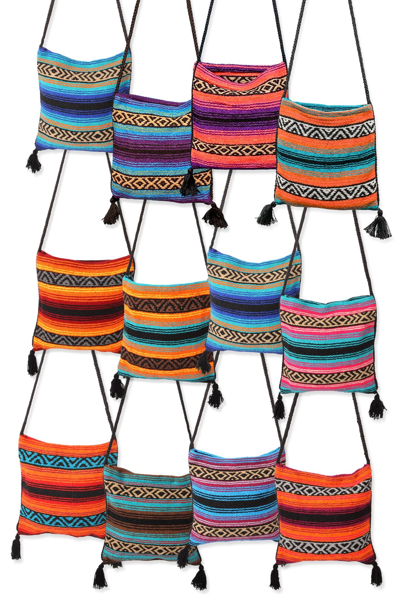 Colorful ASSORTED Fiesta Bags