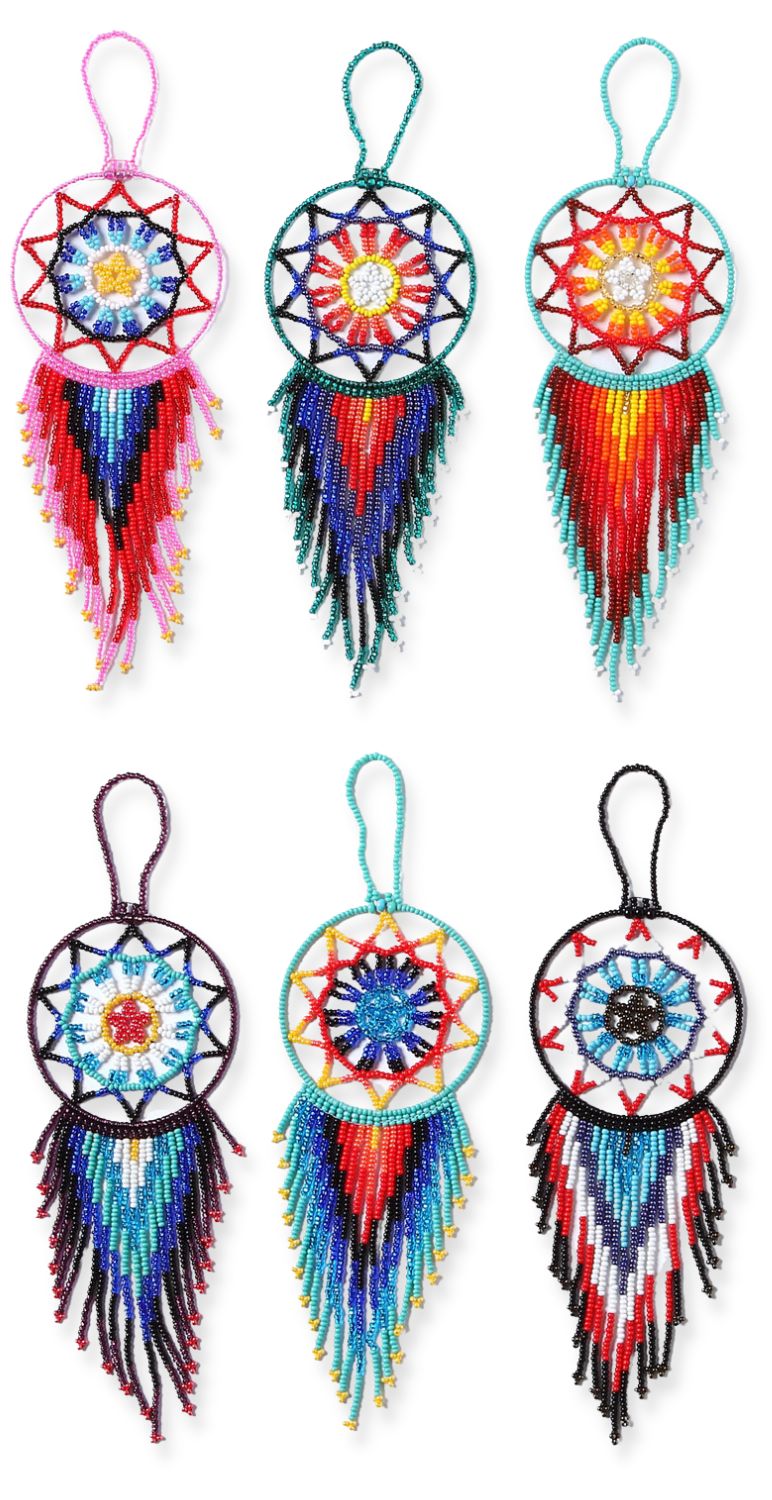 Beaded Dreamcatchers