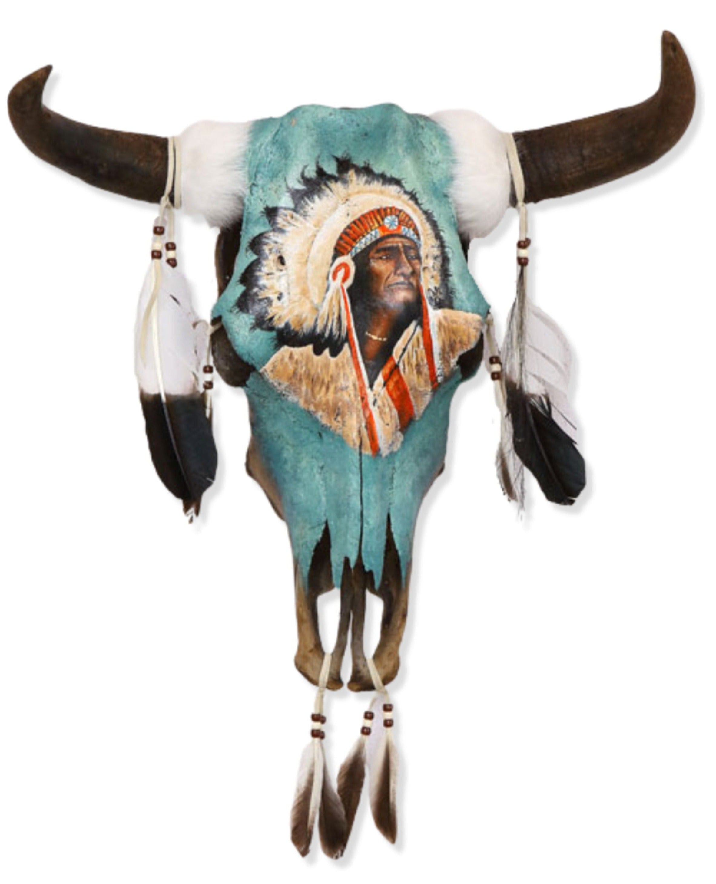 ''Southwest-Style Cow SKULL, Chief''