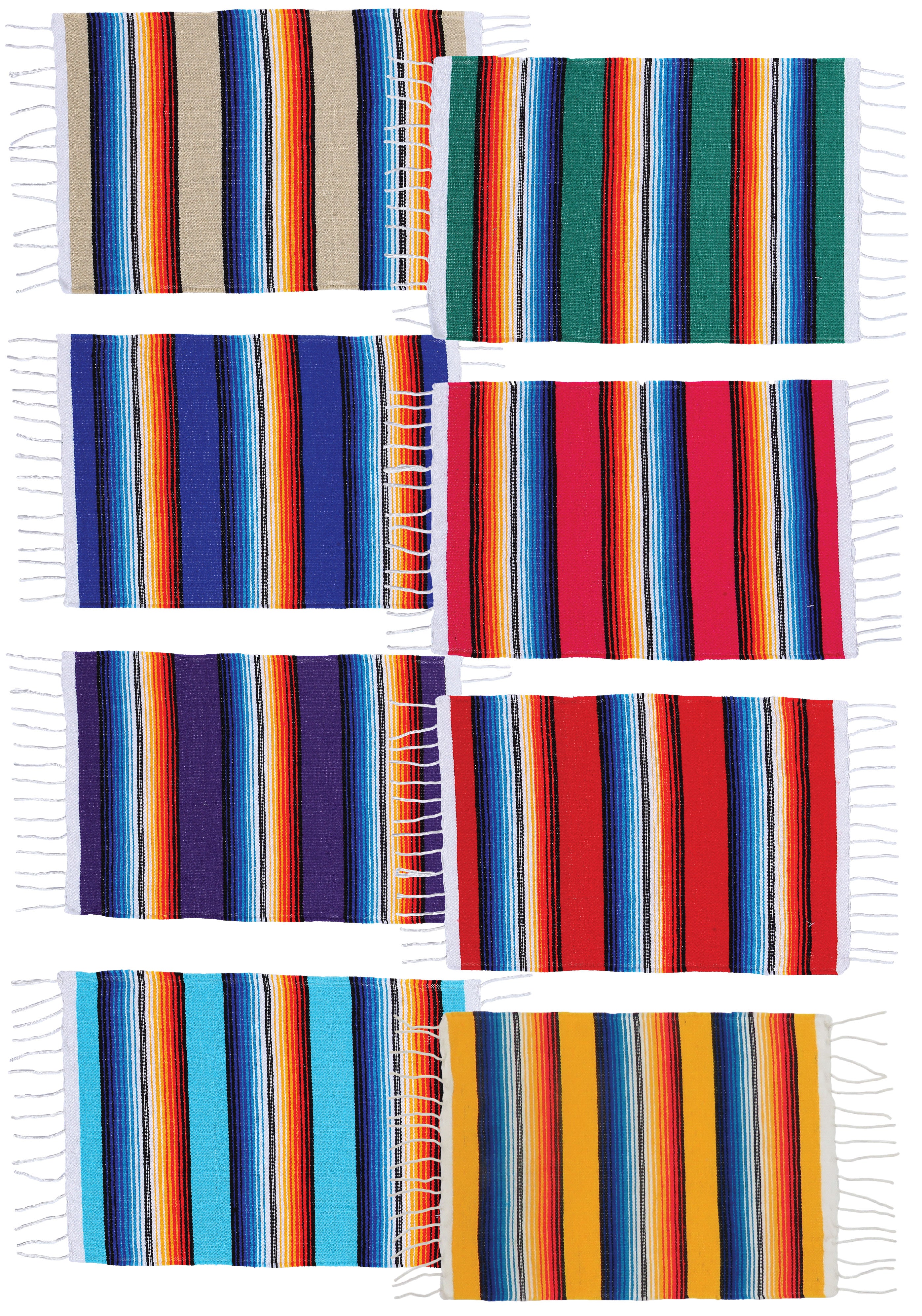 Serape Table Mats