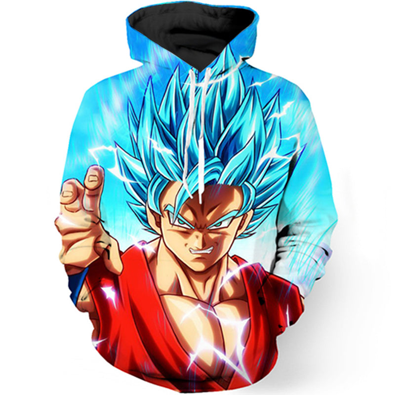 dragon ball z 3d hoodie