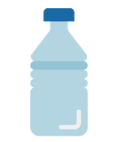 Botella de plastico