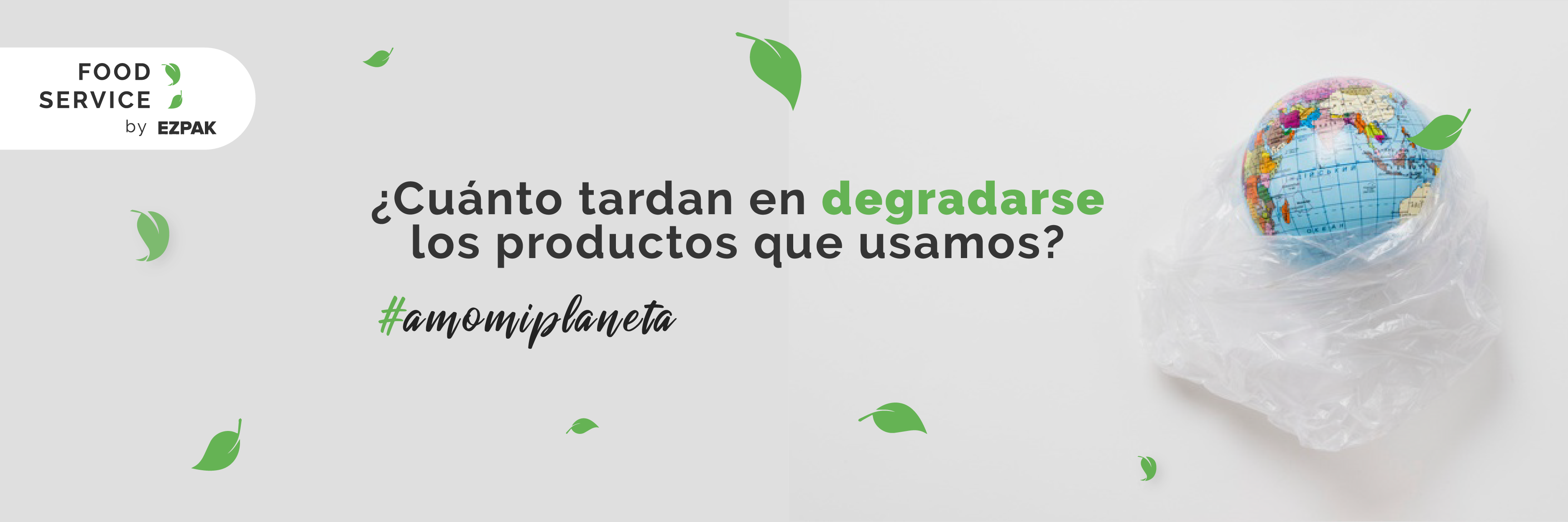 ¿Cuánto tardan en degradarse los productos que usamos?