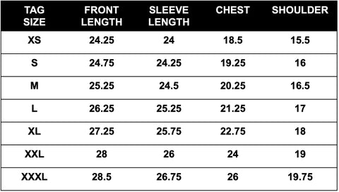 Rogue Territory Stealth Supply Jacket sizing