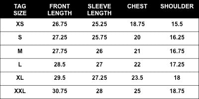 Rogue Territory Stealth Service Shirt sizing