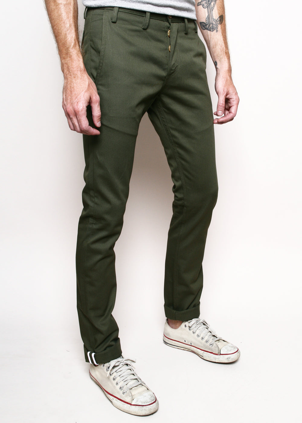 Officer Trousers // Olive – Rogue Territory