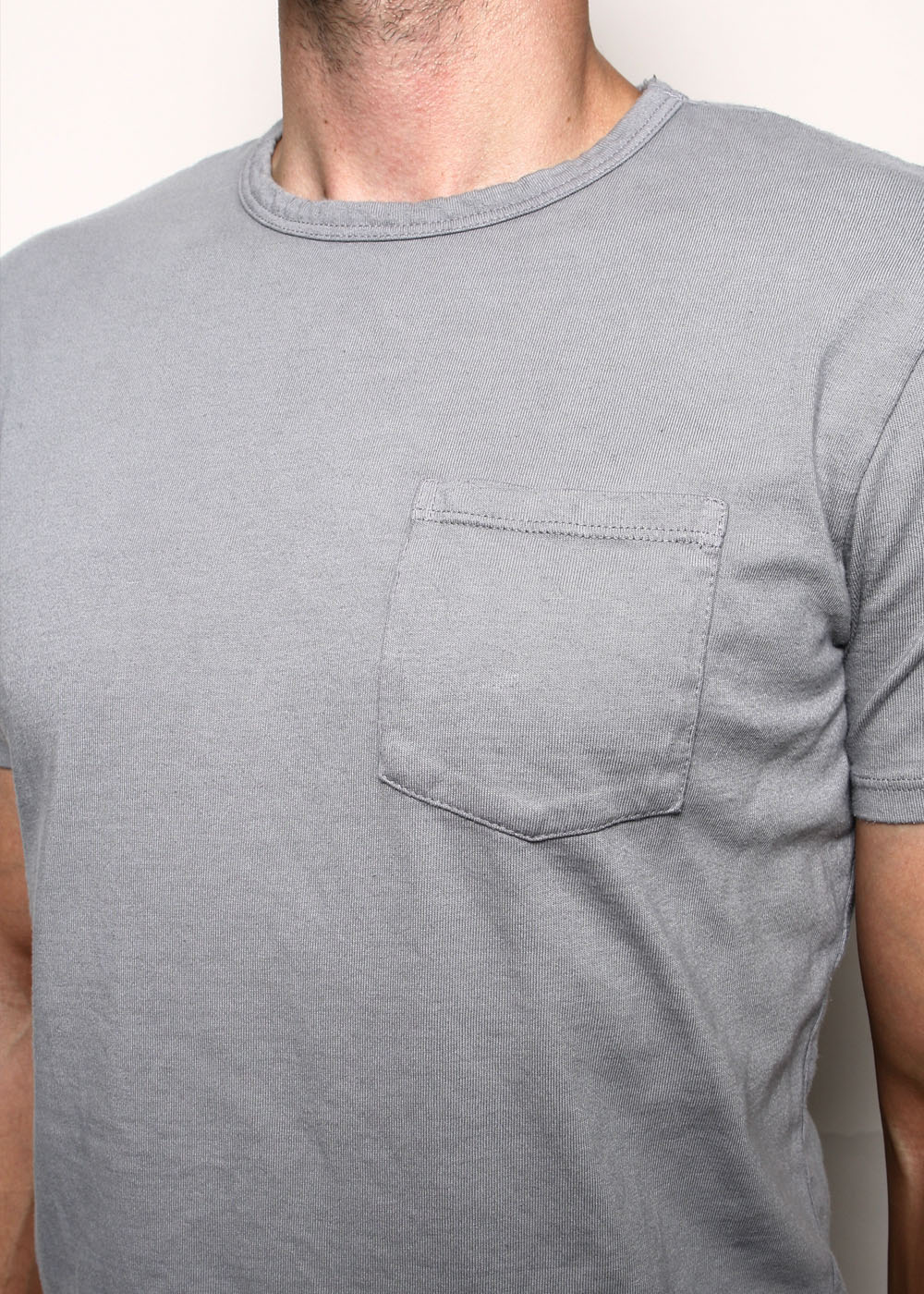 Pocket T-Shirt // Faded Grey