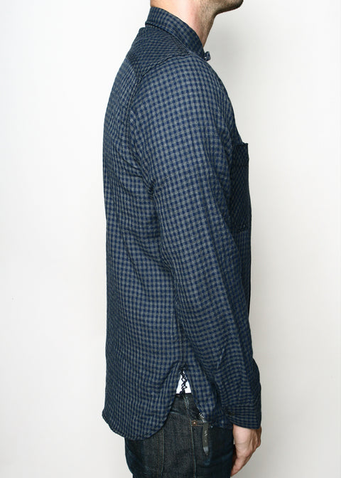 Work Shirt // Indigo Dot Canvas – Rogue Territory