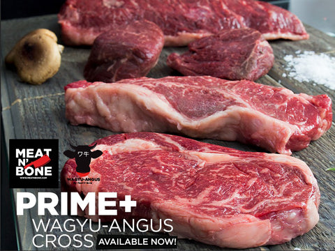 Prime+ Wagyu-Angus Cross Beef