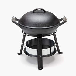 All-in One Cast Iron Grill | Portable