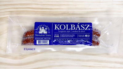 Kolbasz Dry Sausage | Heritage Pork