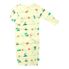 babysoy spring lightweight baby sleeper gown