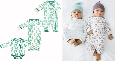 Alphabet Baby Gown
