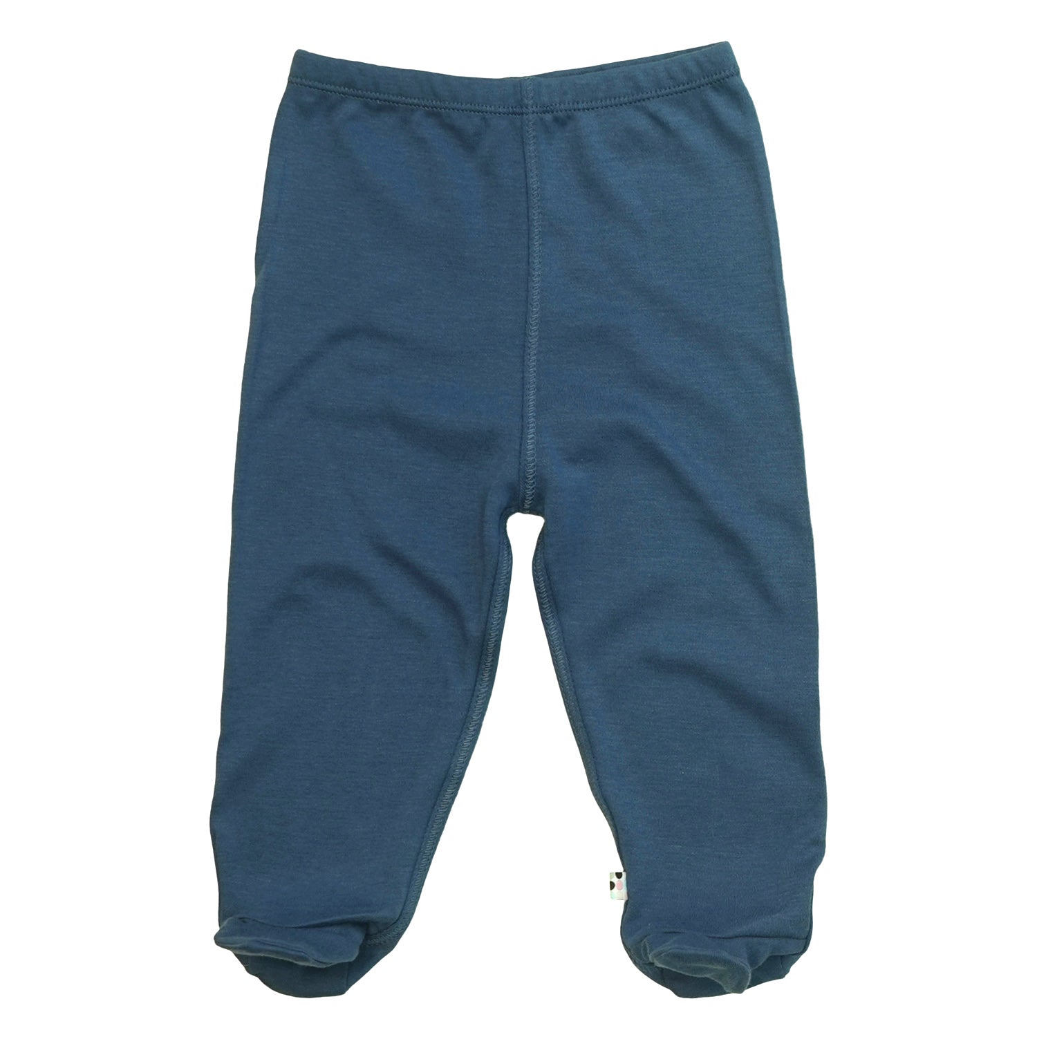 Modern Solid Colored Footie Pants - Babysoy