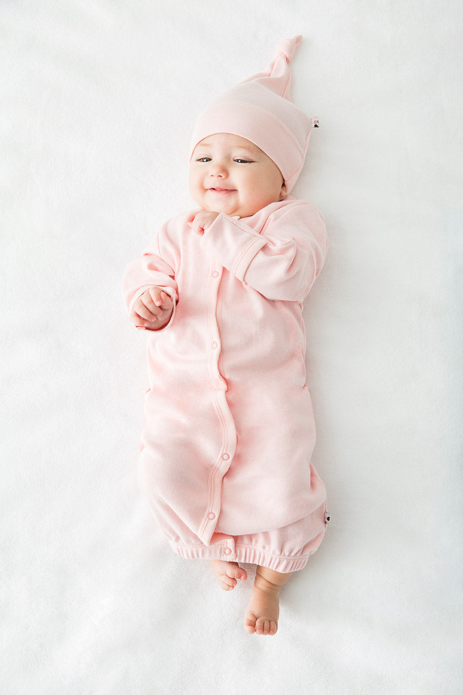 solid color newborn gowns