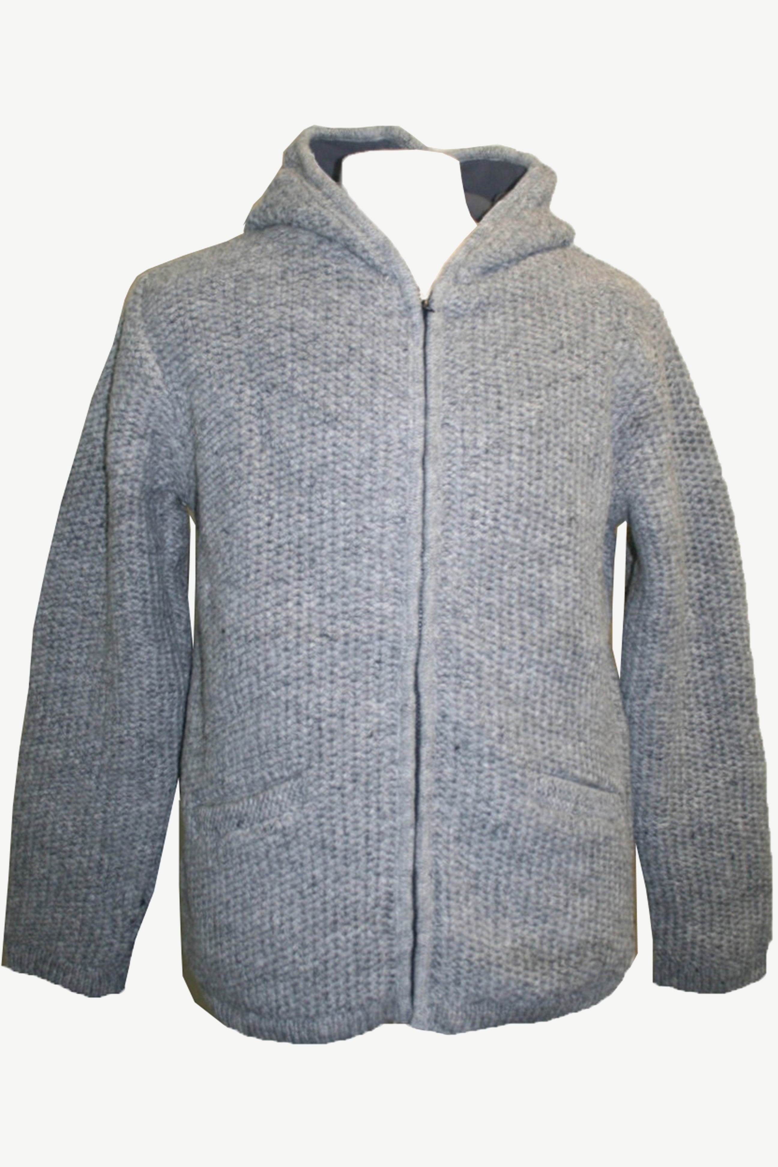 Agan Traders UF 5 Himalayan Wool Warm Fleece Hoodie Sweater Coat Jacket ...