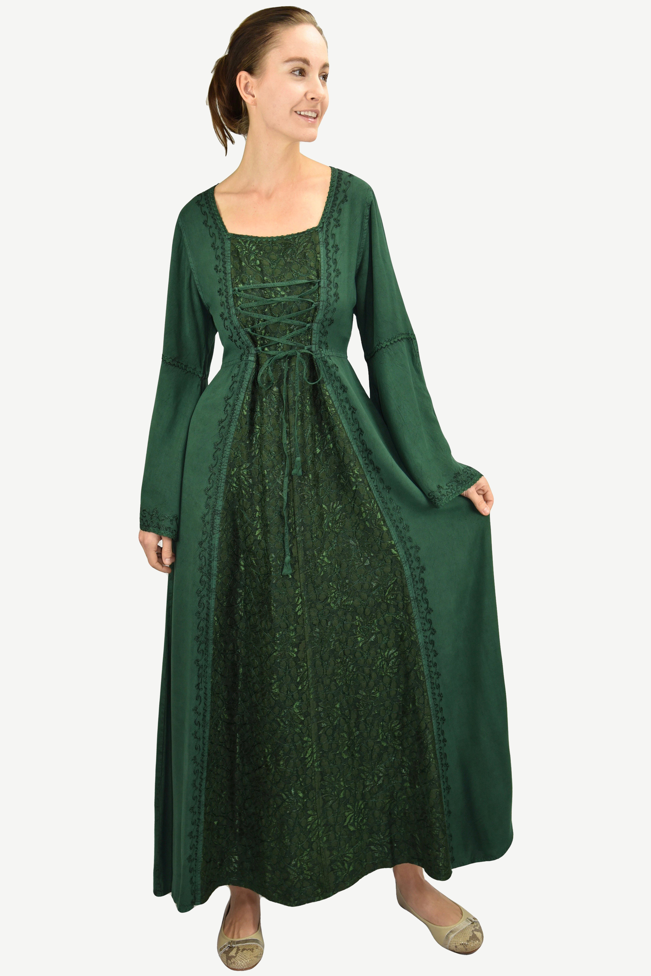 bell sleeves long gown