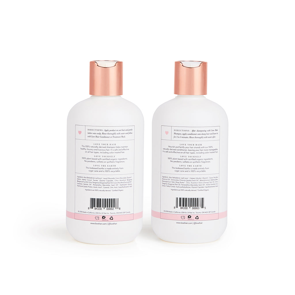 hair shampoo and conditioner