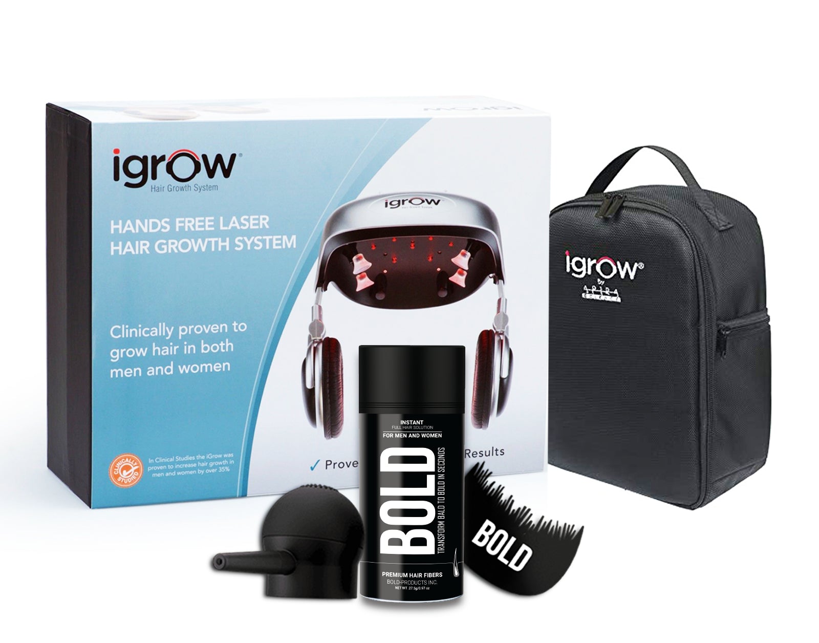 Igrow Laser Home Led Light Therapy For Hair Loss Regrowth Bold Products Usa