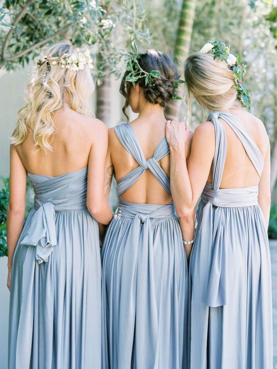 infinity wrap bridesmaid dresses