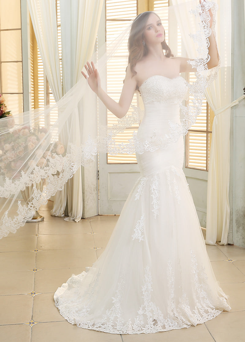 Sweetheart Mermaid Bridal Dresses – Angrila