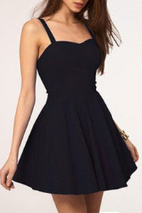 black strap dress
