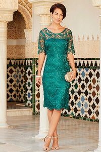 dark green mother of the groom dresses