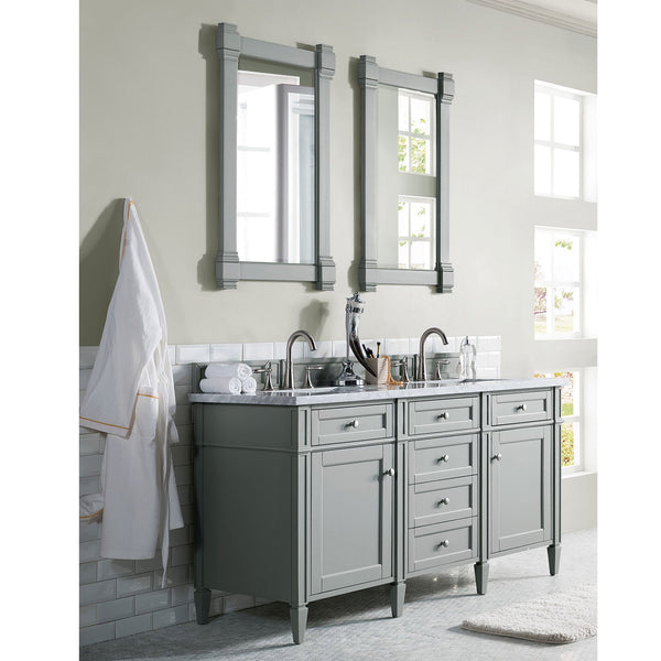 60 Brittany Single Bathroom Vanity Urban Gray