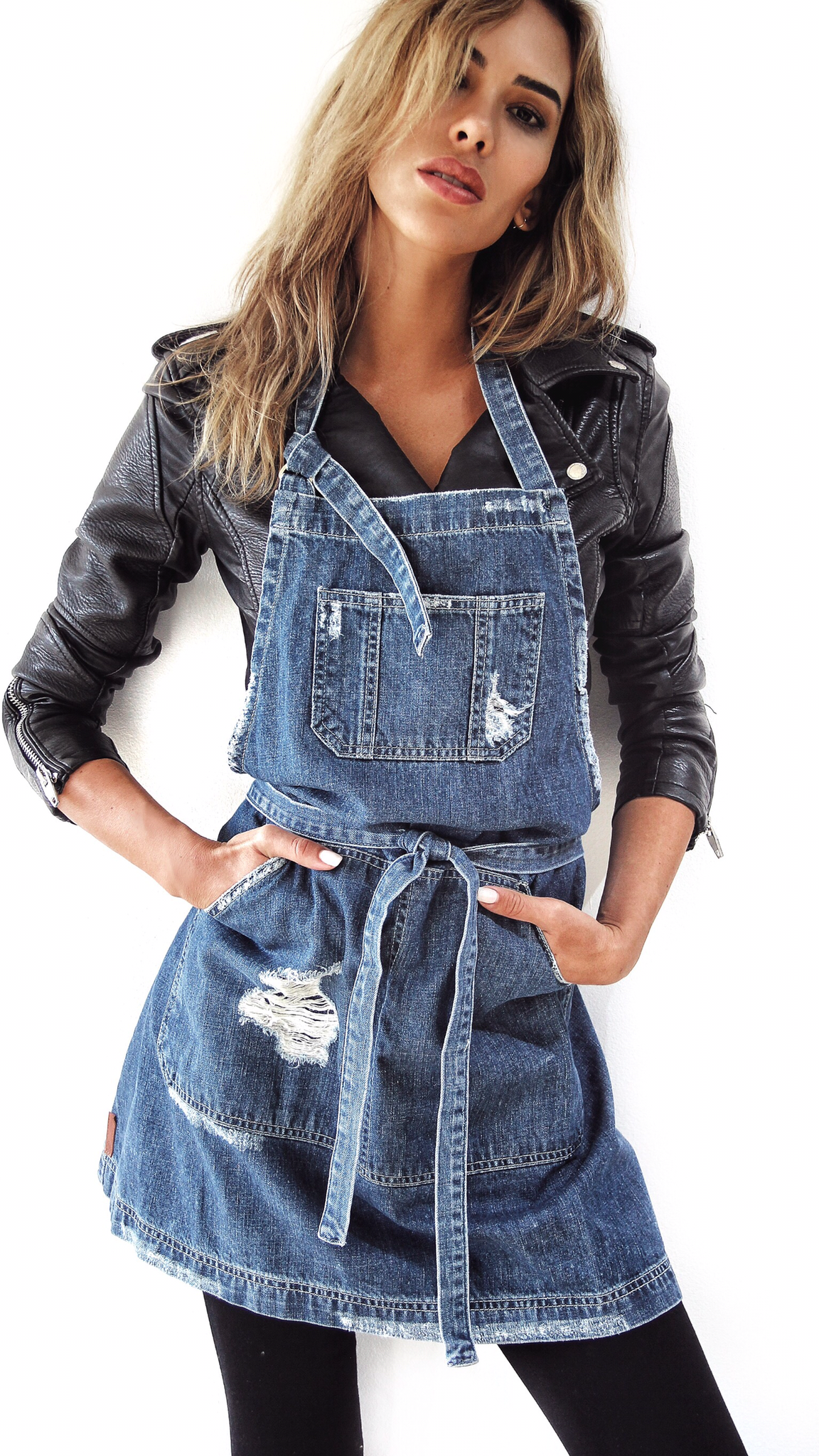 denim apron