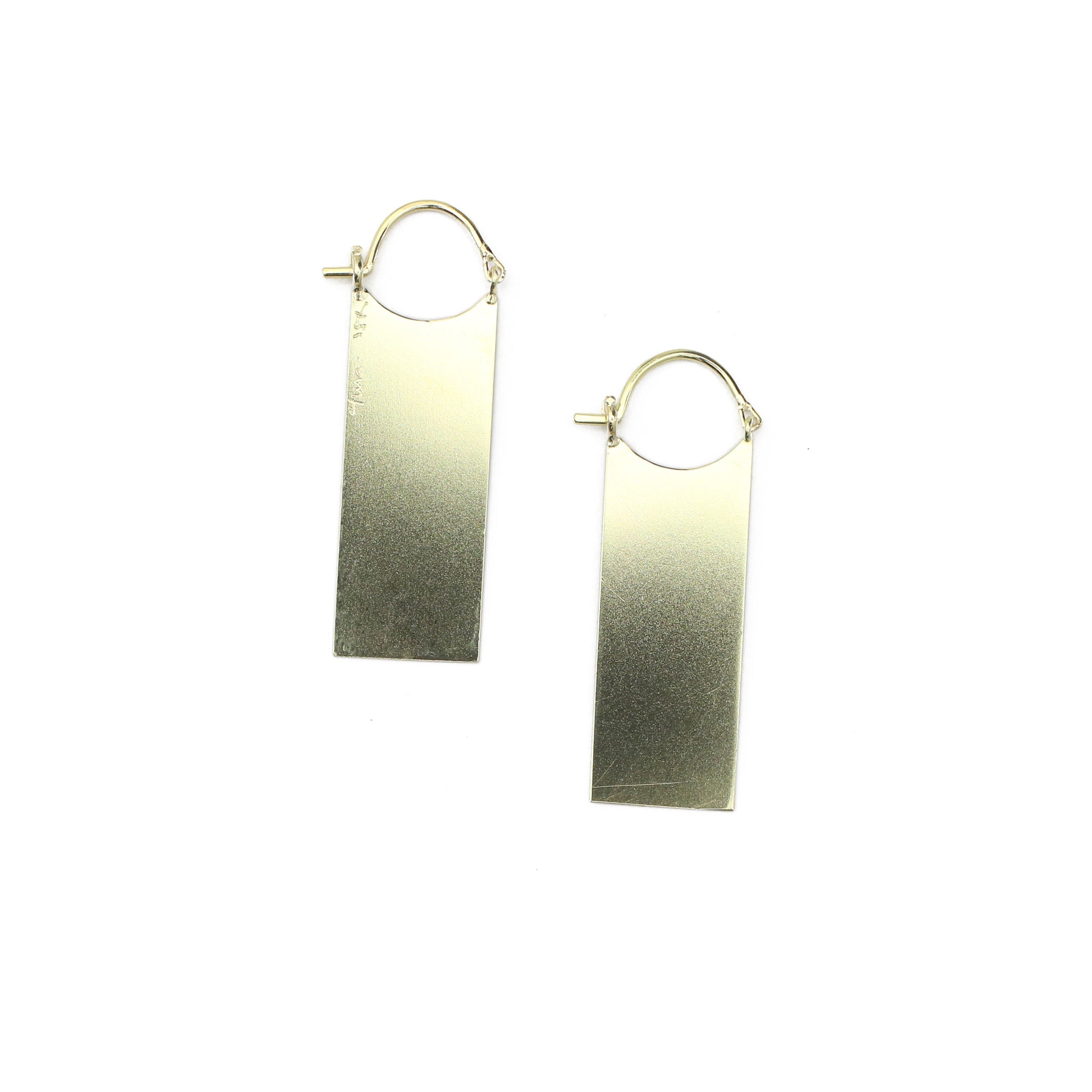 Flare Earrings - Rectangle