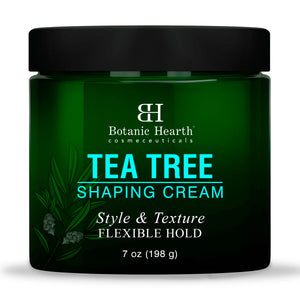 Tea Tree Shaping Cream with Collagen and Biotin | 7 oz - Botanic Hearth