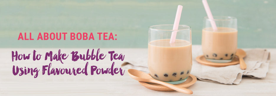 How to Make Bubble Tea Using Flavored Powder