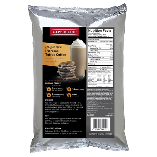 coffee frappe powder mix