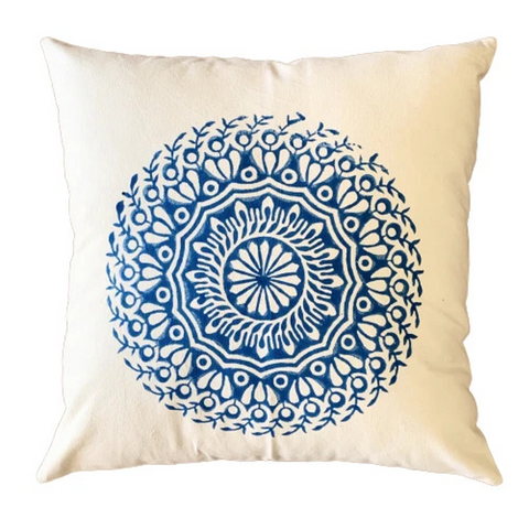 Mandala Boho Throw Pillow 