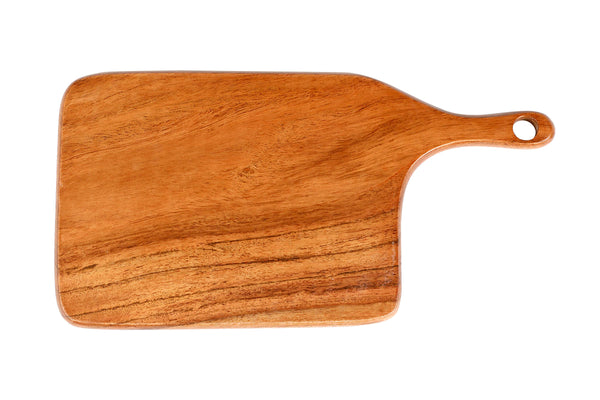 Buy ADA Sheesham Wooden Cutting Board with Handle, Chopping Board