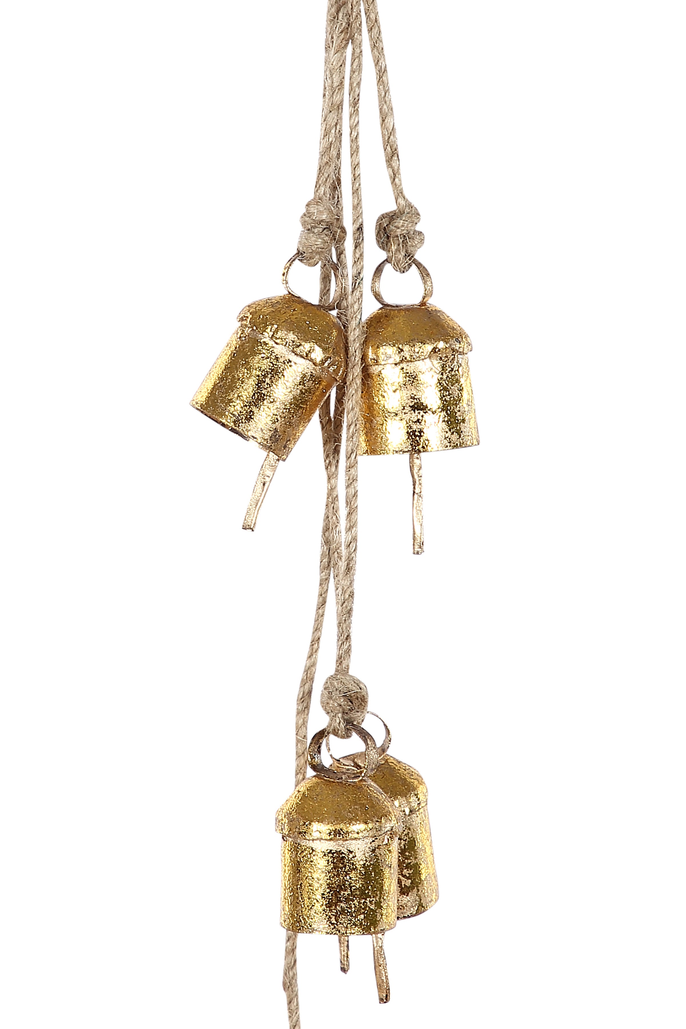 Hesroicy 18Pcs Metal Bells Hollow Reusable Iron Decorative Christmas Tree  Hanging Mini Bells for Necklaces 
