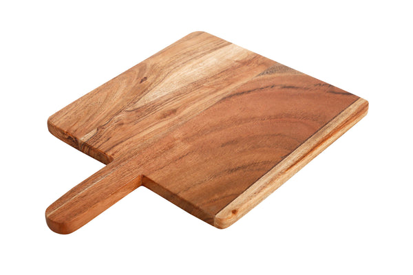 Handmade Acacia Wood Chopping Board - 12x10x0.5 inch