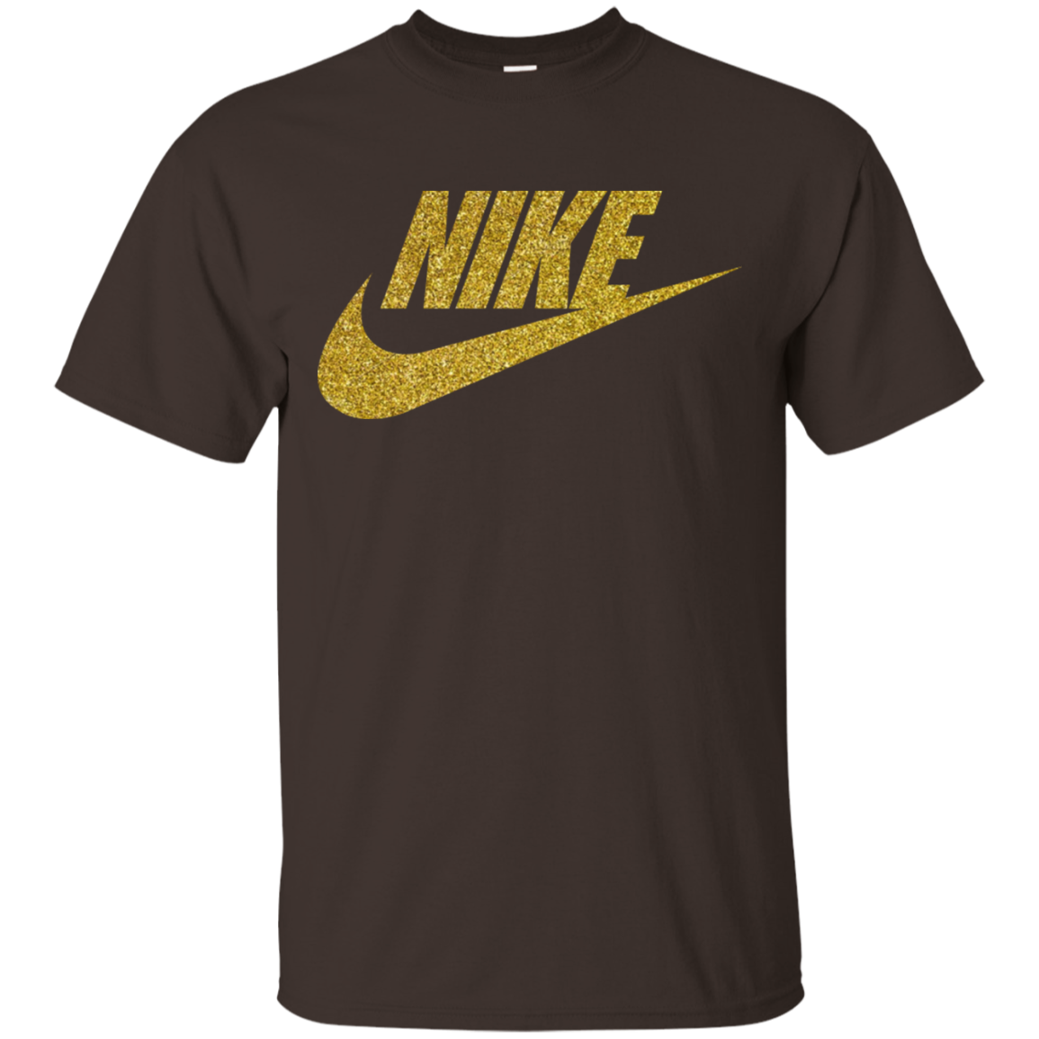 gold nike shirt mens