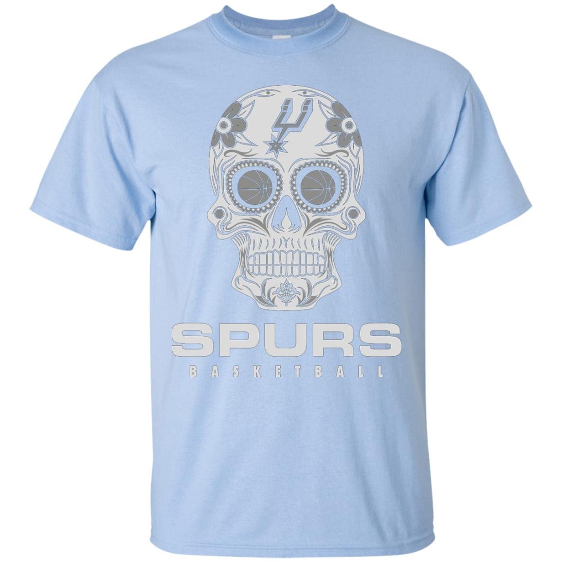 spurs sugar skull shirt