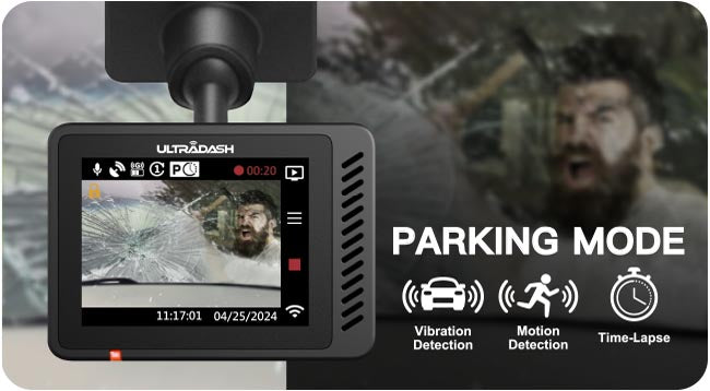 A3停車監控模式可以拍到小偷竊賊保護您的車