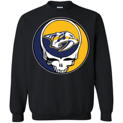 nashville predators crew neck sweatshirt