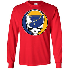 stl blues long sleeve shirt