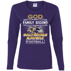 women's long sleeve ravens shirt